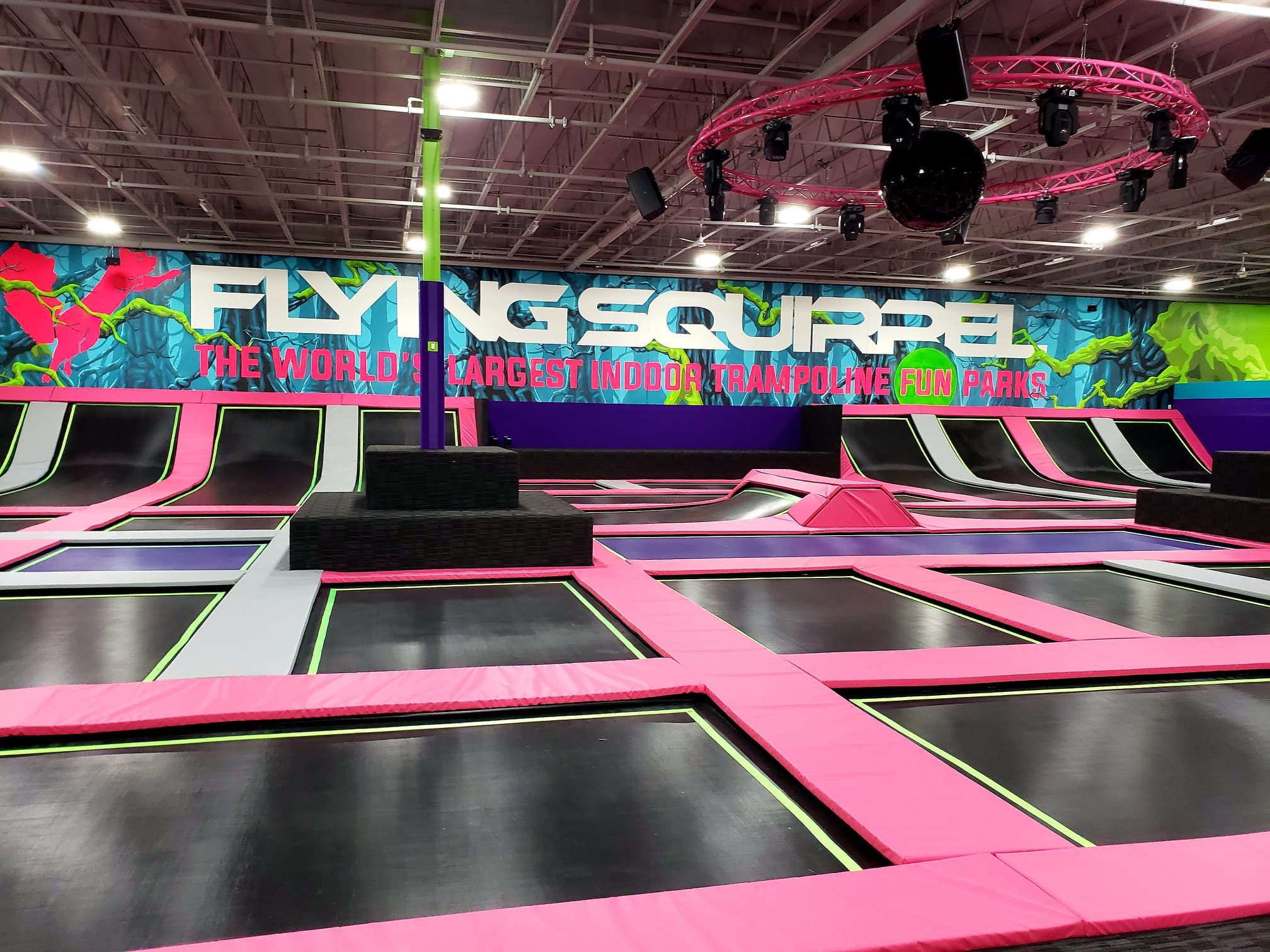 Flying Squirrel Trampoline Park - South - Big Playground in Southeast Calgary